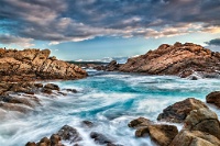 242   Vicki Moritz    Canal rocks sunset  Australie      © Reflet Mondial de la Photographie 2017  Les photos sur ce CD ne sont pas libres de droits / The photos on this CD are not royalty free / De foto's op deze cd zijn niet royalty-vrije