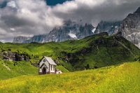 400 Sygnarowicz Piotr A chapel in dolomites Pologne    © Reflet Mondial de la Photographie 2017  Les photos sur ce CD ne sont pas libres de droits / The photos on this CD are not royalty free / De foto's op deze cd zijn niet royalty-vrije
